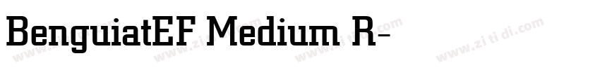 BenguiatEF Medium R字体转换